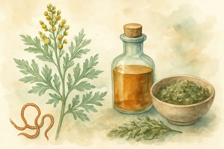 Ajenjo: La Hierba Amarga Maestra para Digestión, Parásitos y Desintoxicación