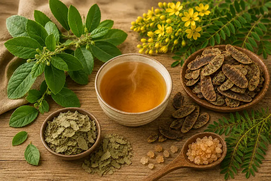 Infusión de Boldo, Sen y Acacia: El Purgante Depurativo Natural que Debes Usar con Cabeza